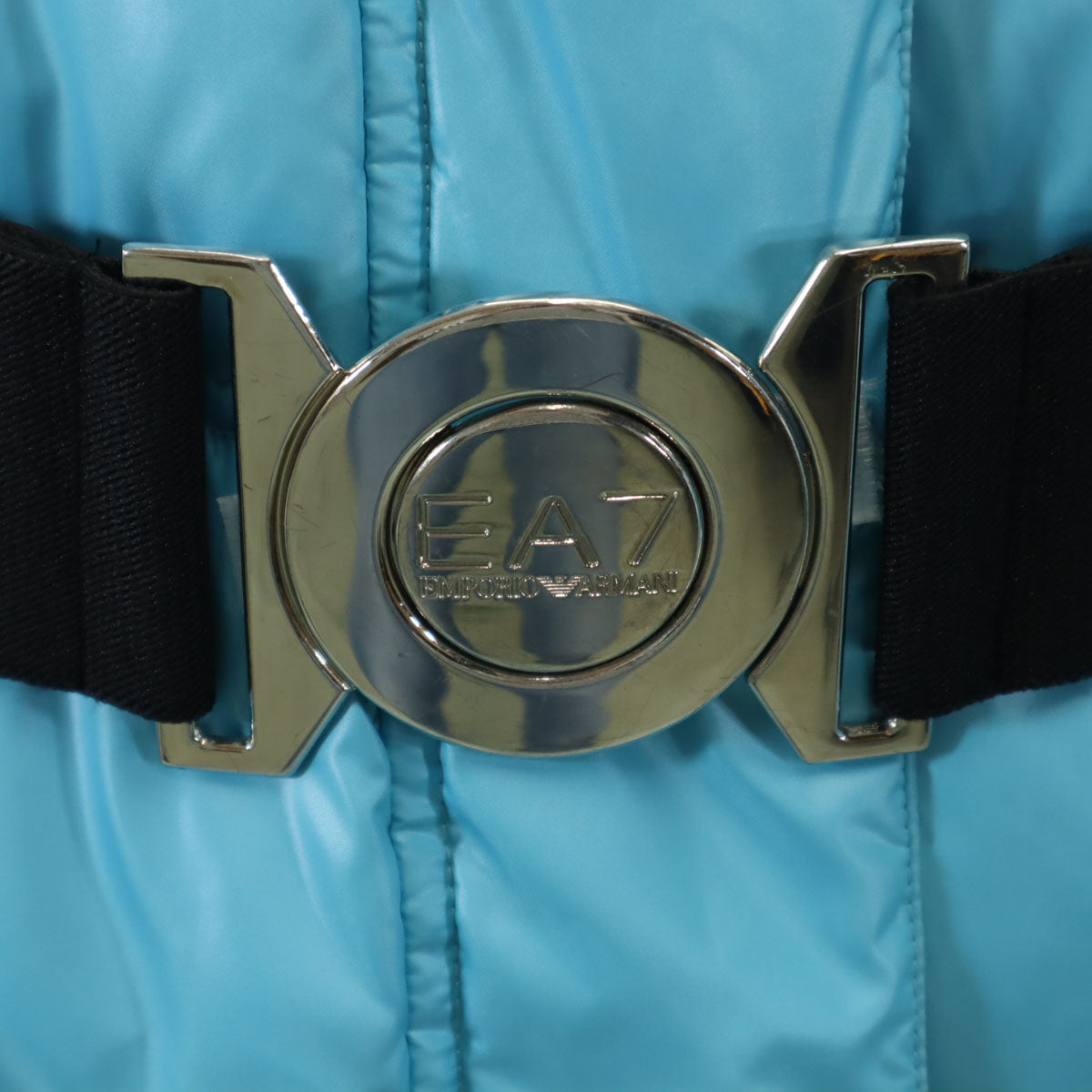 Emporio Armani エンポリオアルマーニ ダウンコート XS 水色 レディース