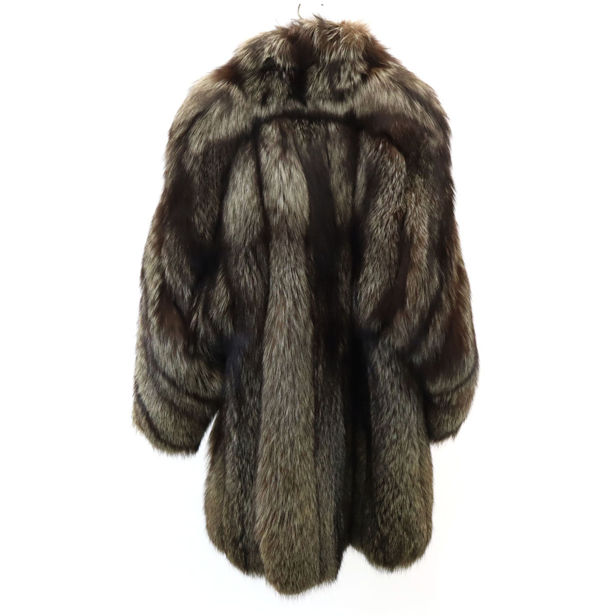 美品 SAGA FOX サガフォックス 毛皮コート F ブラウン レディース