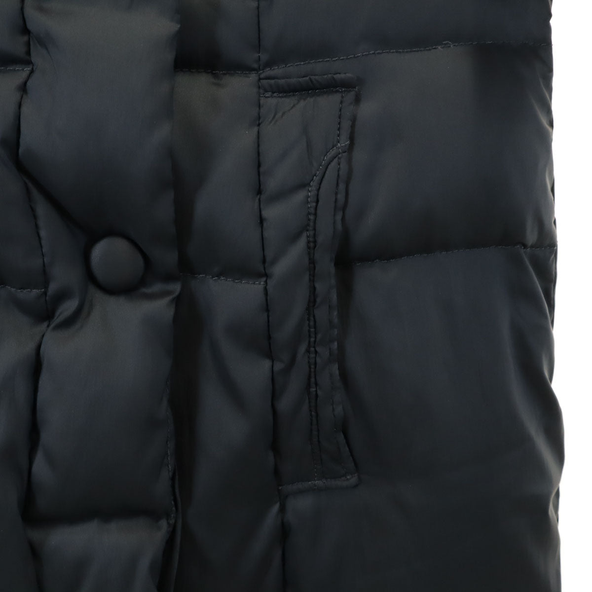 HETREGO エトレゴ ダウンコート 40 チャコール フォックスファー付き レディース