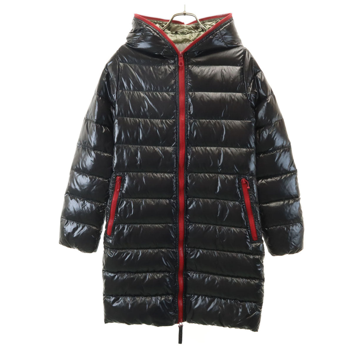 DUVETICA デュベティカ ブルガリア製 ACE ダウンコート 38 ブラック系 レディース