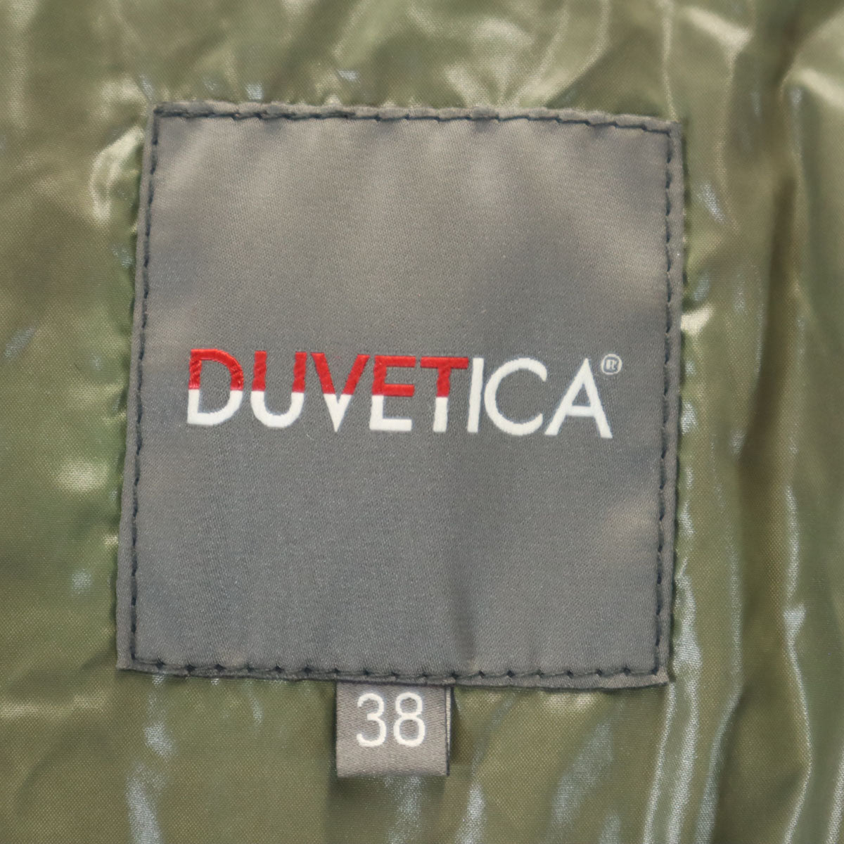 DUVETICA デュベティカ ブルガリア製 ACE ダウンコート 38 ブラック系 レディース