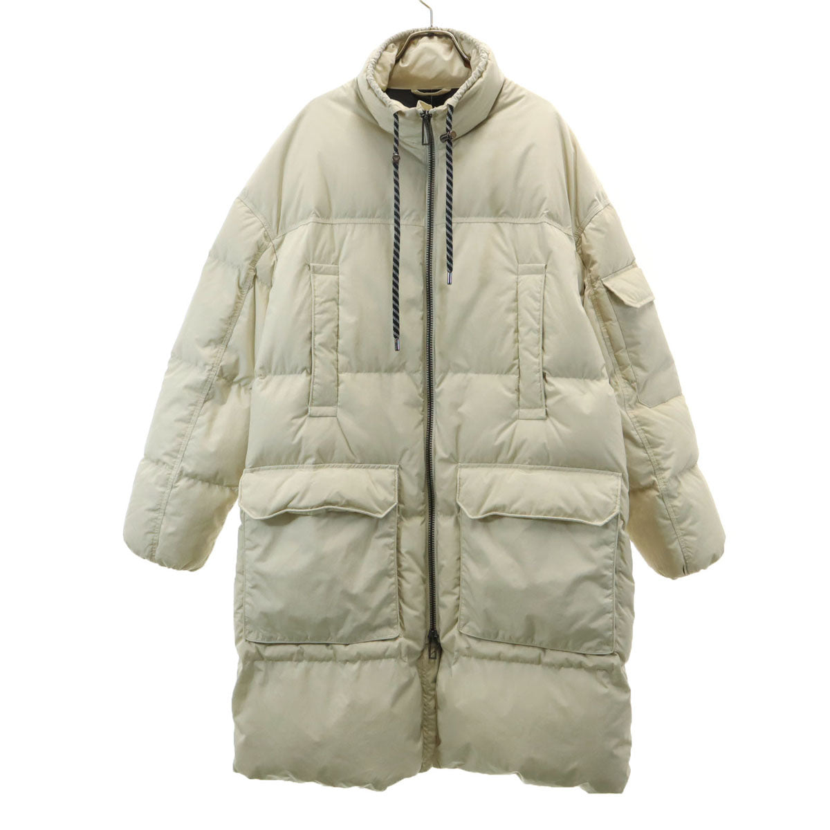 Emporio Armani エンポリオアルマーニ ダウンコート 46 アイボリー メンズ