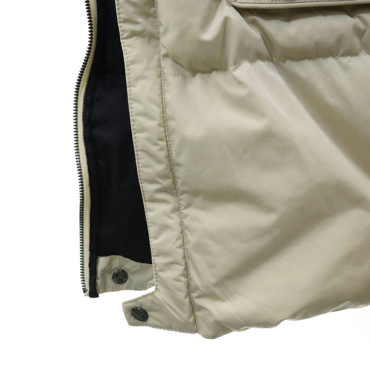 Emporio Armani エンポリオアルマーニ ダウンコート 46 アイボリー メンズ