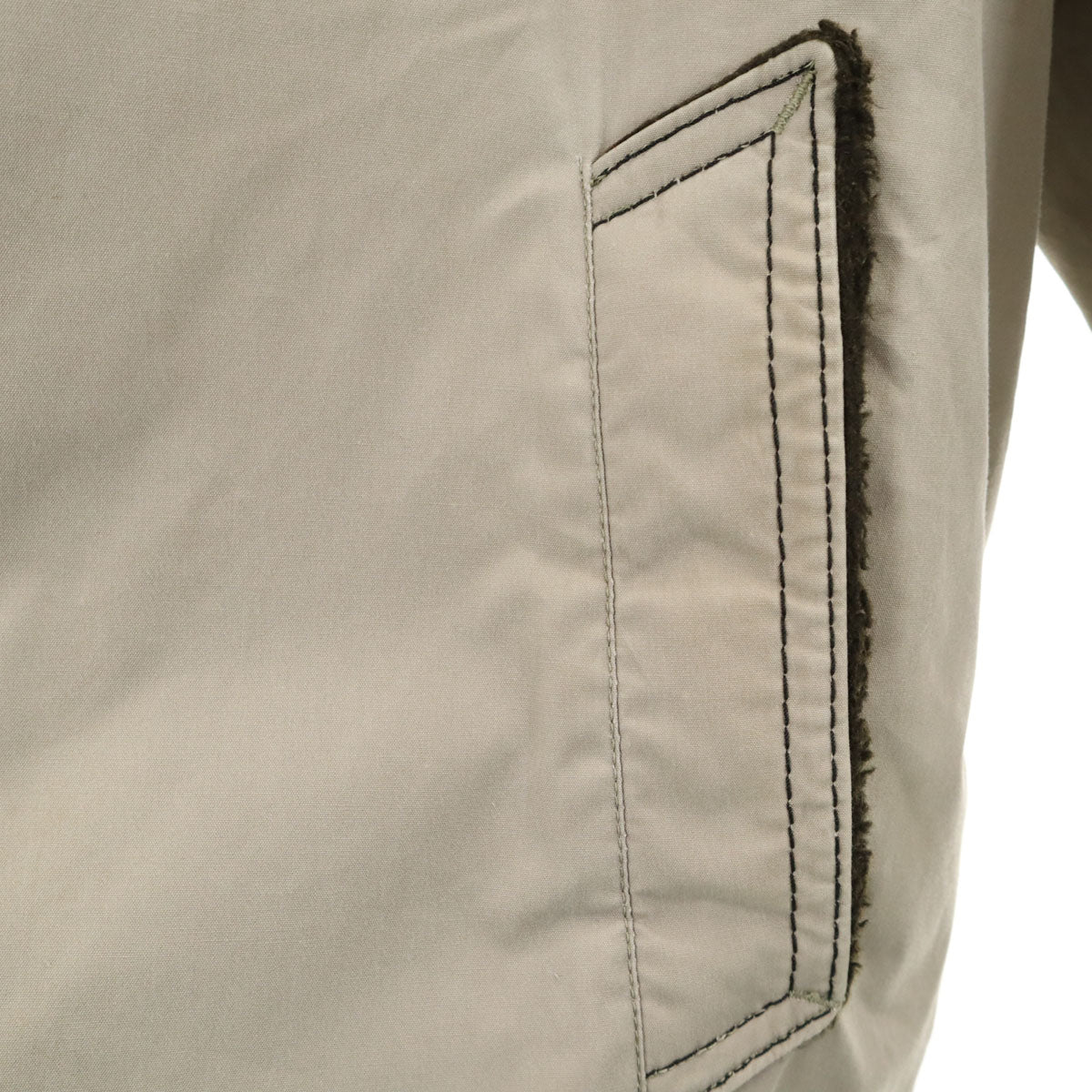 MIGHTY MAC マイティーマック 70s 80s ヴィンテージ ジャケット 46 カーキ系 裏ボア メンズ