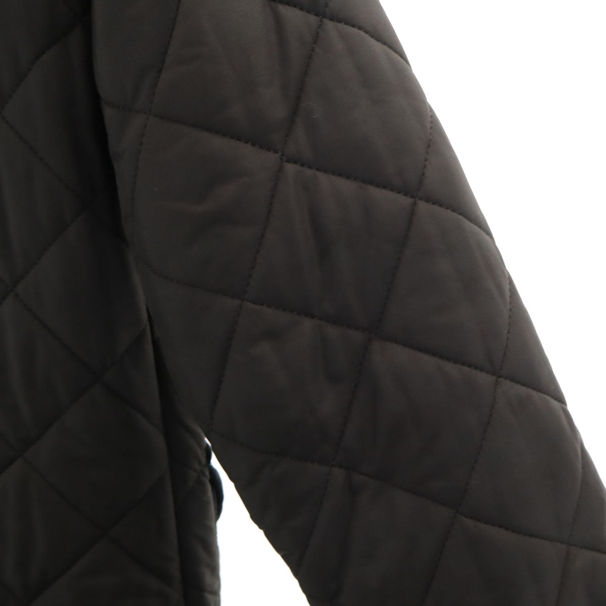 MACKINTOSH SCOTLAND マッキントッシュスコットランド USA製 キルティングコート 36 ブラック 裏ボア レディース