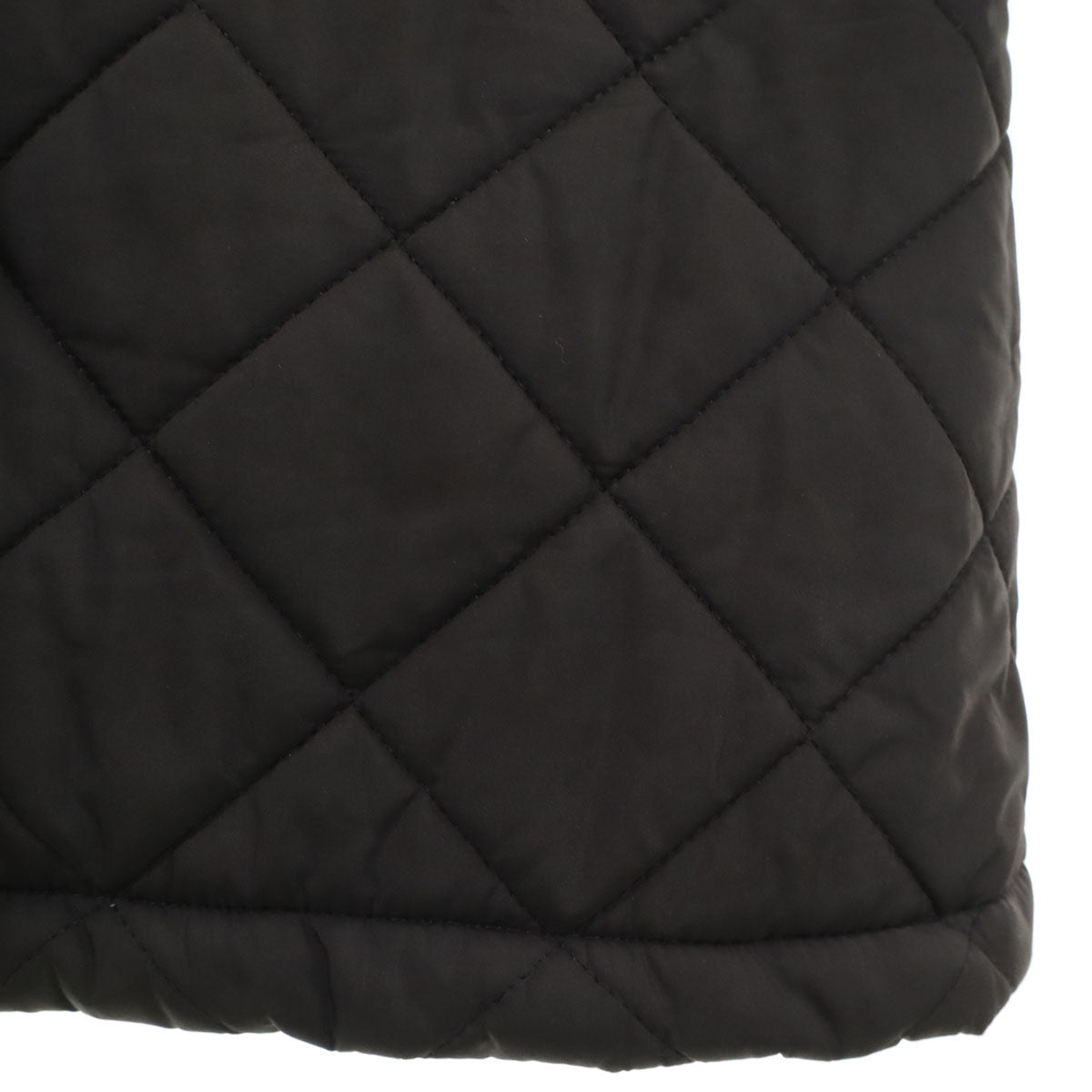 MACKINTOSH SCOTLAND マッキントッシュスコットランド USA製 キルティングコート 36 ブラック 裏ボア レディース