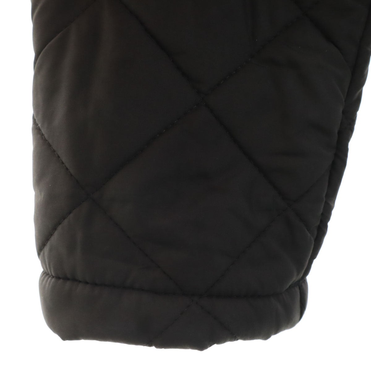 MACKINTOSH SCOTLAND マッキントッシュスコットランド USA製 キルティングコート 36 ブラック 裏ボア レディース