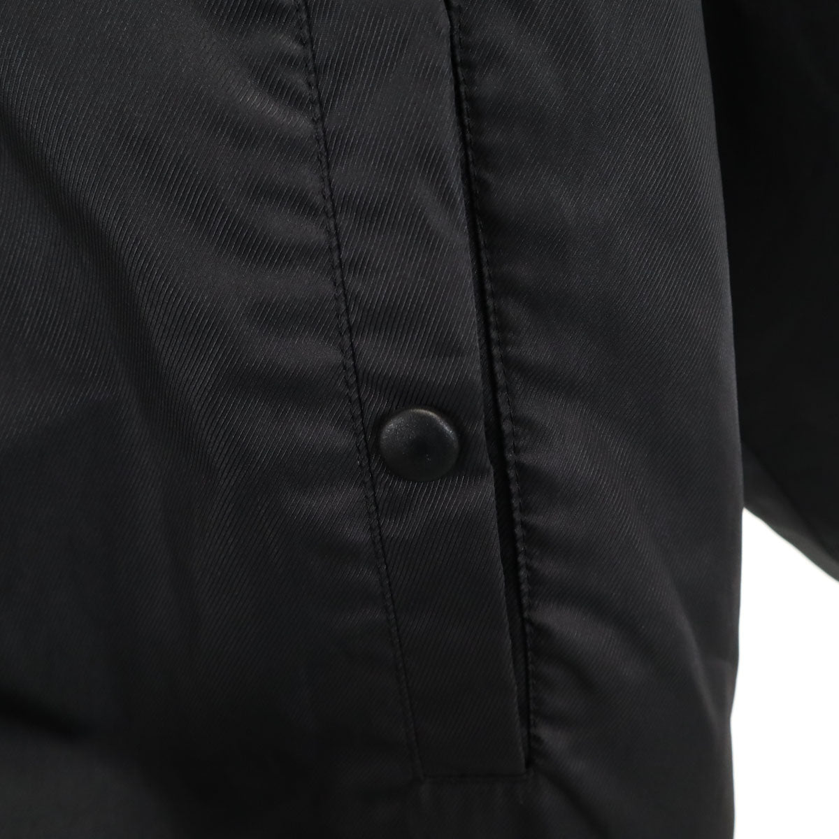 adidas アディダス 80s デサント製 ヴィンテージ トレフォイルロゴ ベンチコート L ブラック メンズ