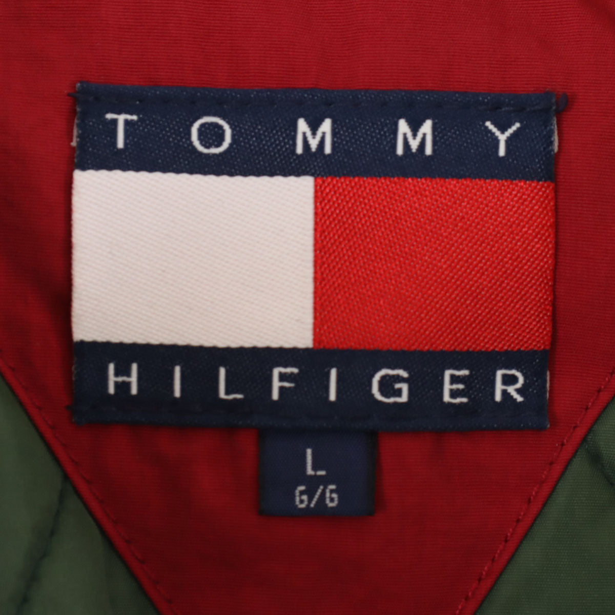 TOMMY HILFIGER トミーヒルフィガー 3WAY ファイヤーマン ジャケット L ネイビー メンズ
