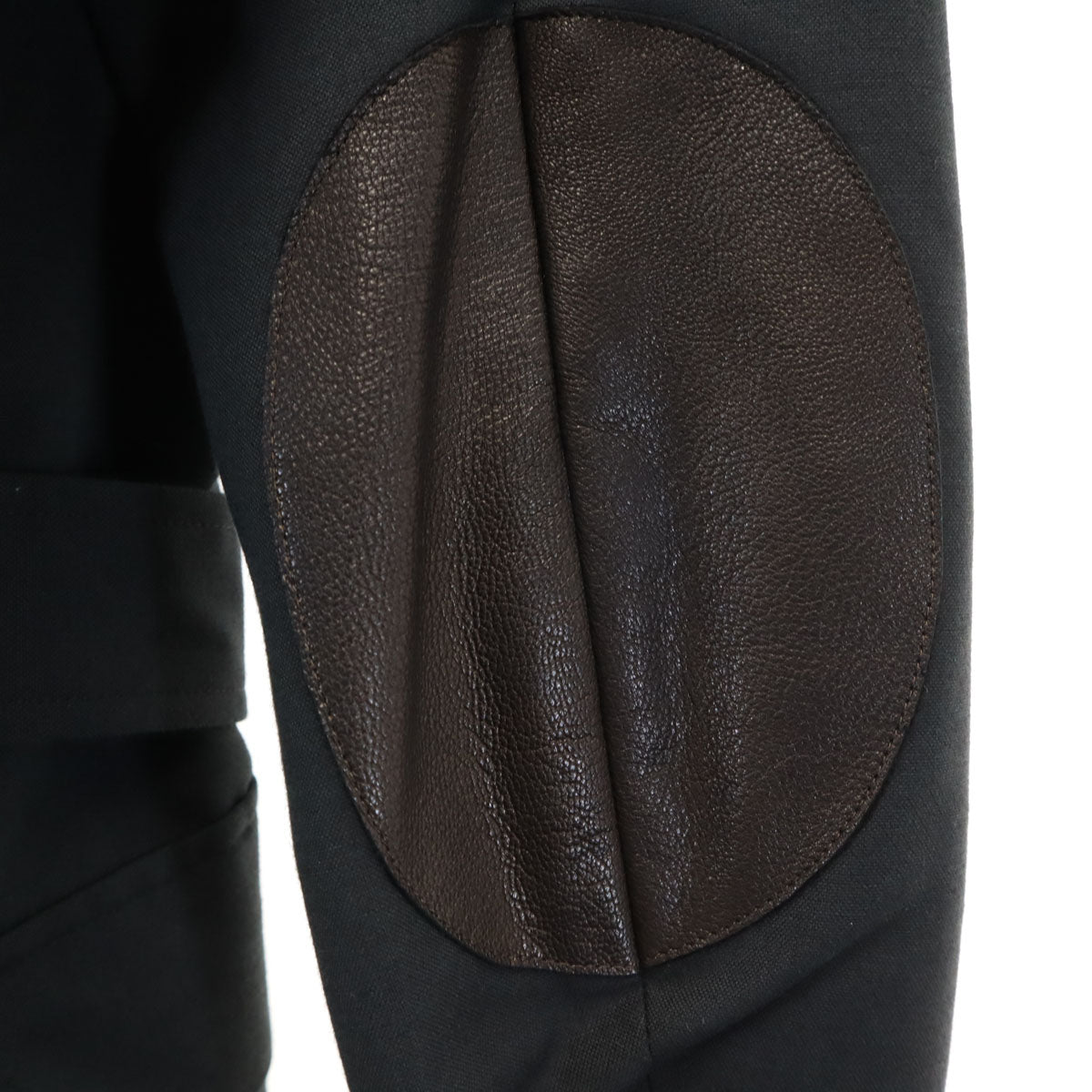 Drawer ドゥロワー 日本製 ステンカラーコート 36 ブラック ライナーベスト付き レディース