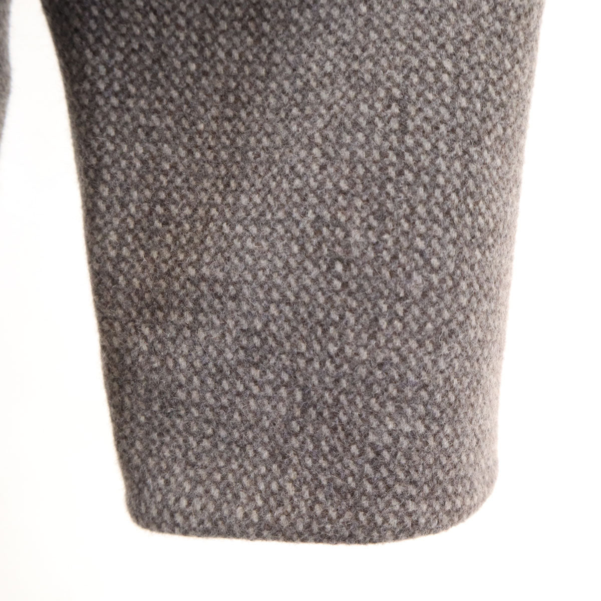 美品 LOUIS VUITTON ルイヴィトン イタリア製 ダブルブレスト ウールコート 36 グレー レディース