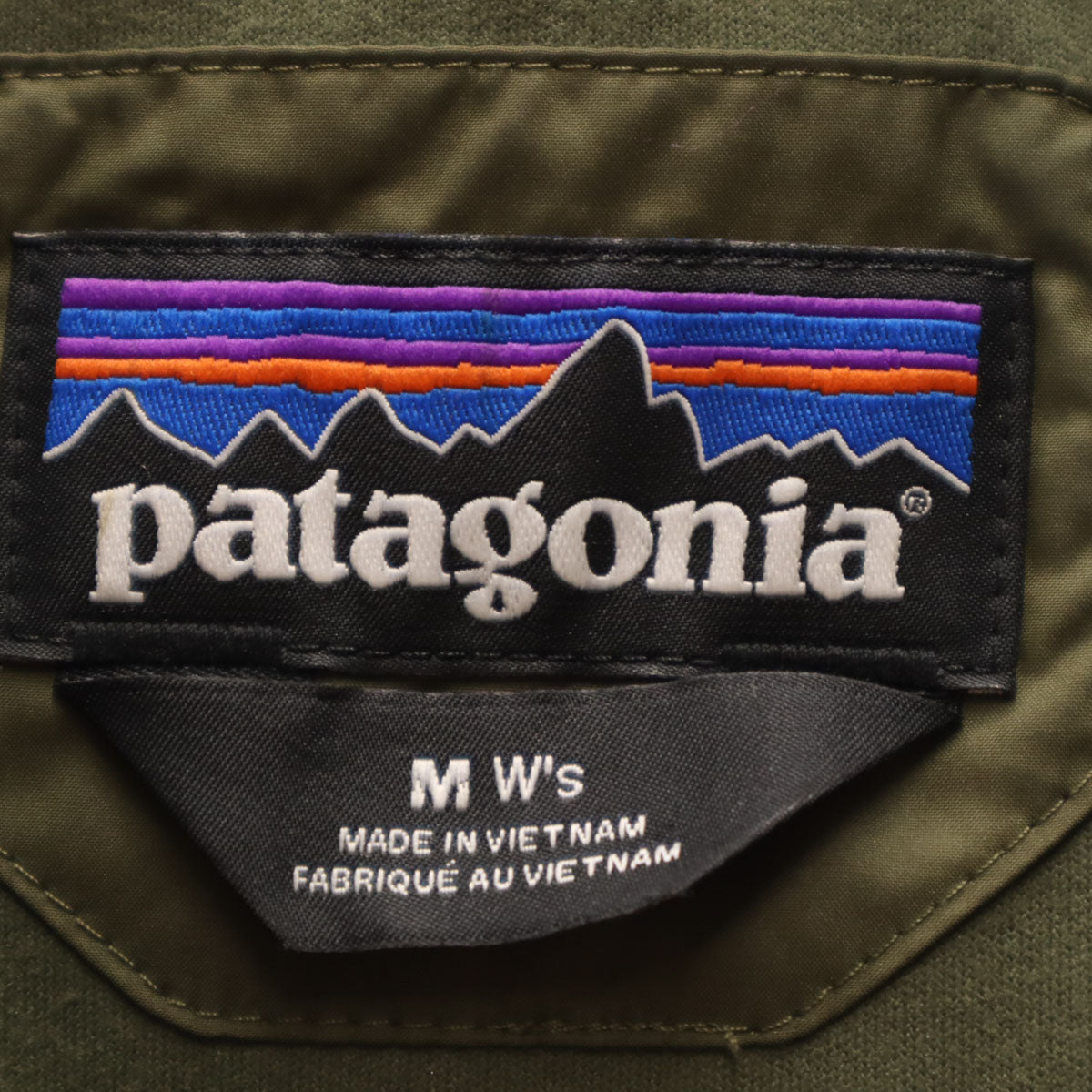 patagonia パタゴニア ダウンコート M オリーブ系 アウトドア レディース