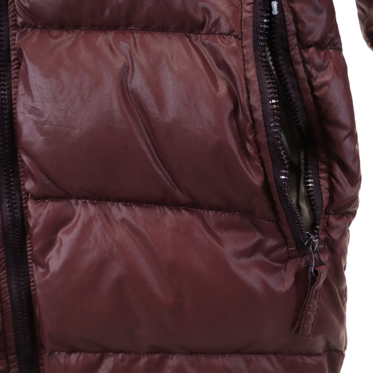 DUVETICA デュベティカ kappa ダウンコート 40 ボルドー ラクーンファー付き レディース