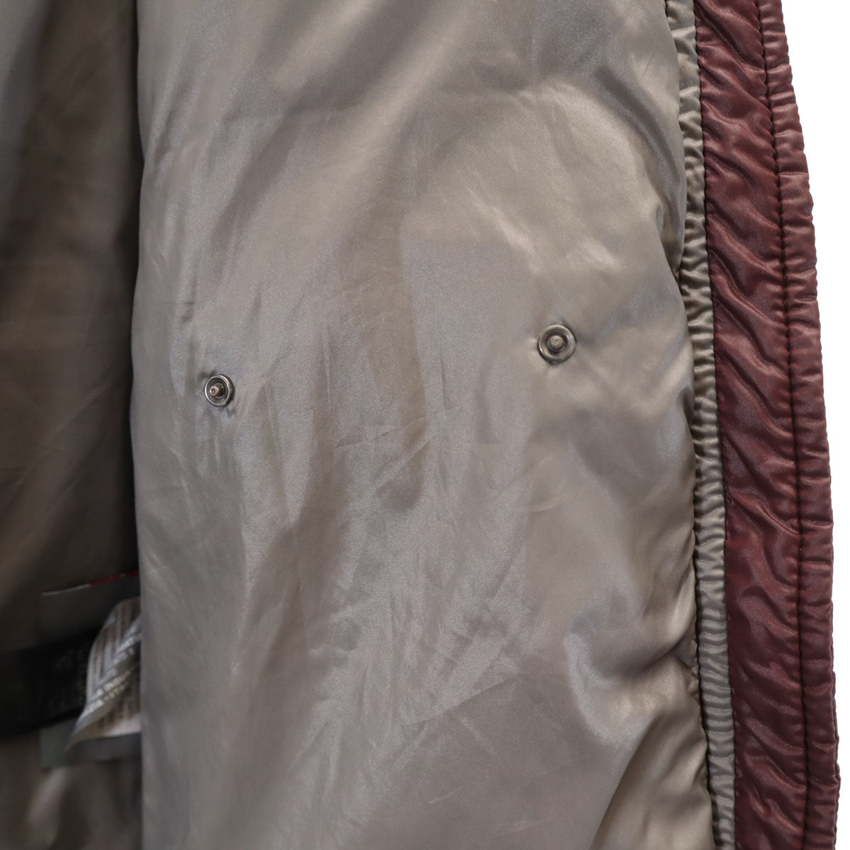 DUVETICA デュベティカ kappa ダウンコート 40 ボルドー ラクーンファー付き レディース