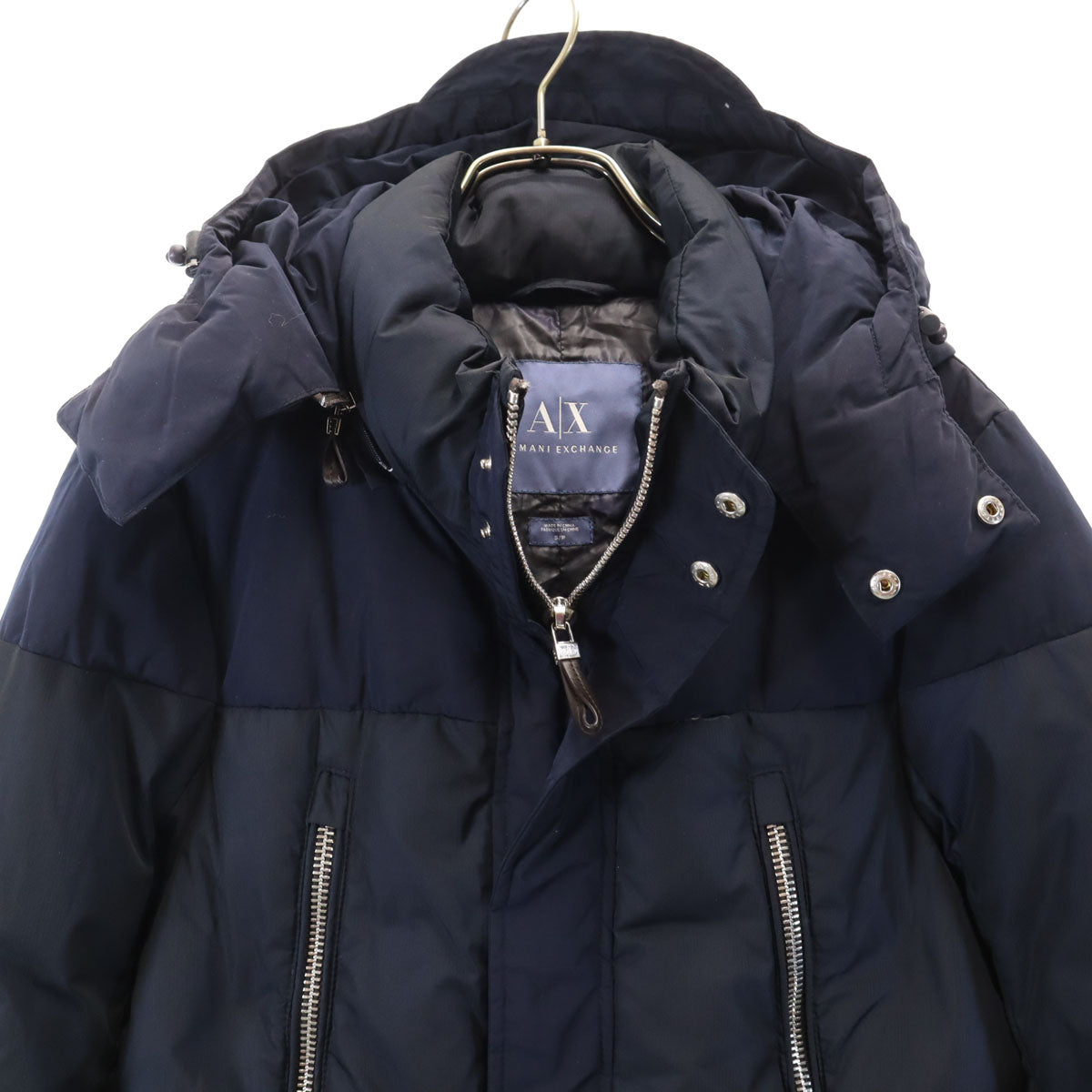 ARMANI EXCHANGE アルマーニエクスチェンジ ダウンコート S ネイビー メンズ
