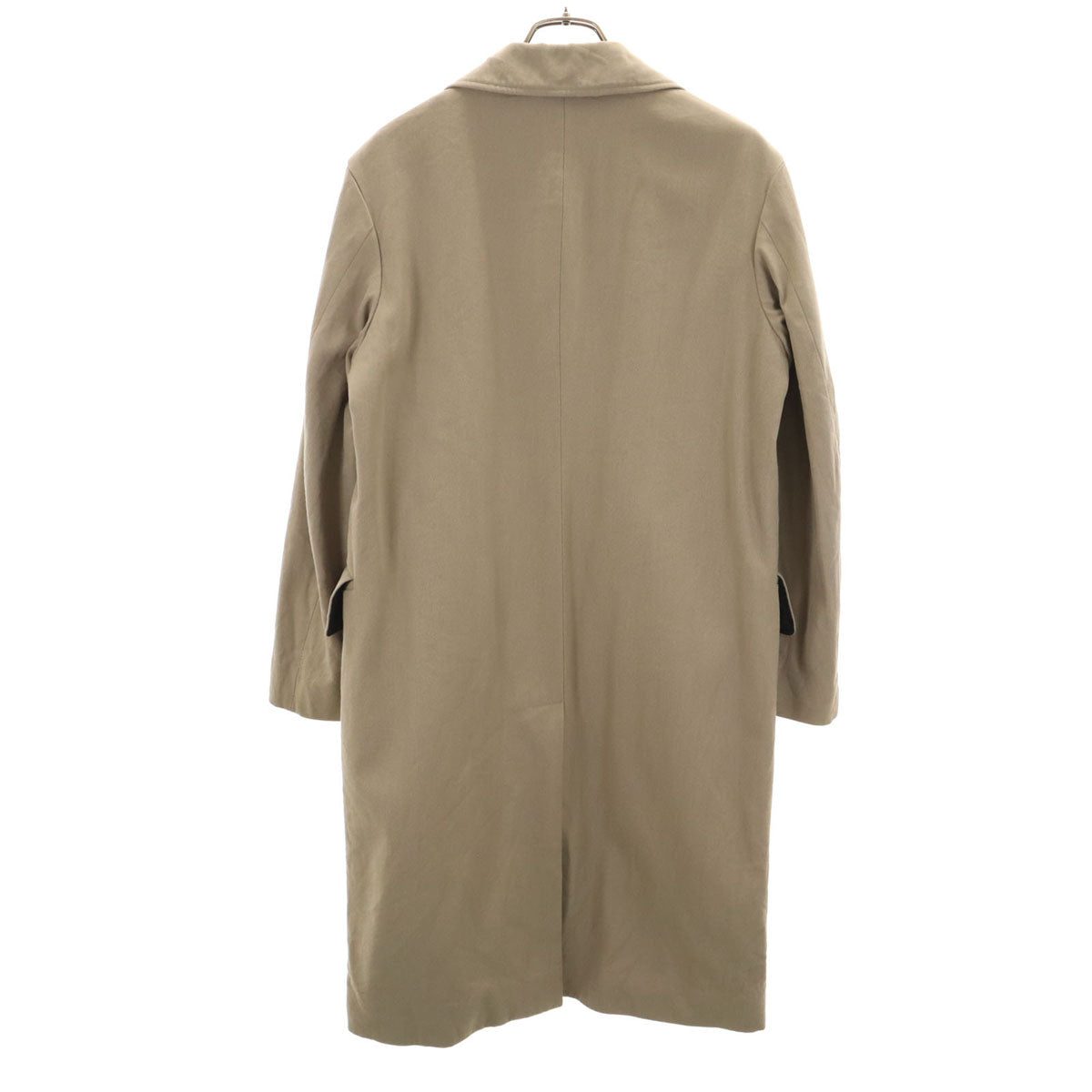 MARGARET HOWELL マーガレットハウエル ウールブレンド ステンカラーコート S ベージュ メンズ