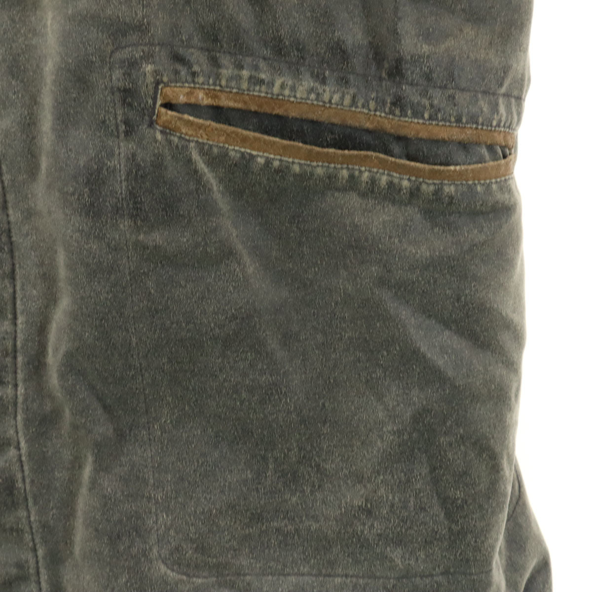 美品 AVIREX アヴィレックス コーティング加工 ファイヤーマン コート L グレー系 裏ボア メンズ