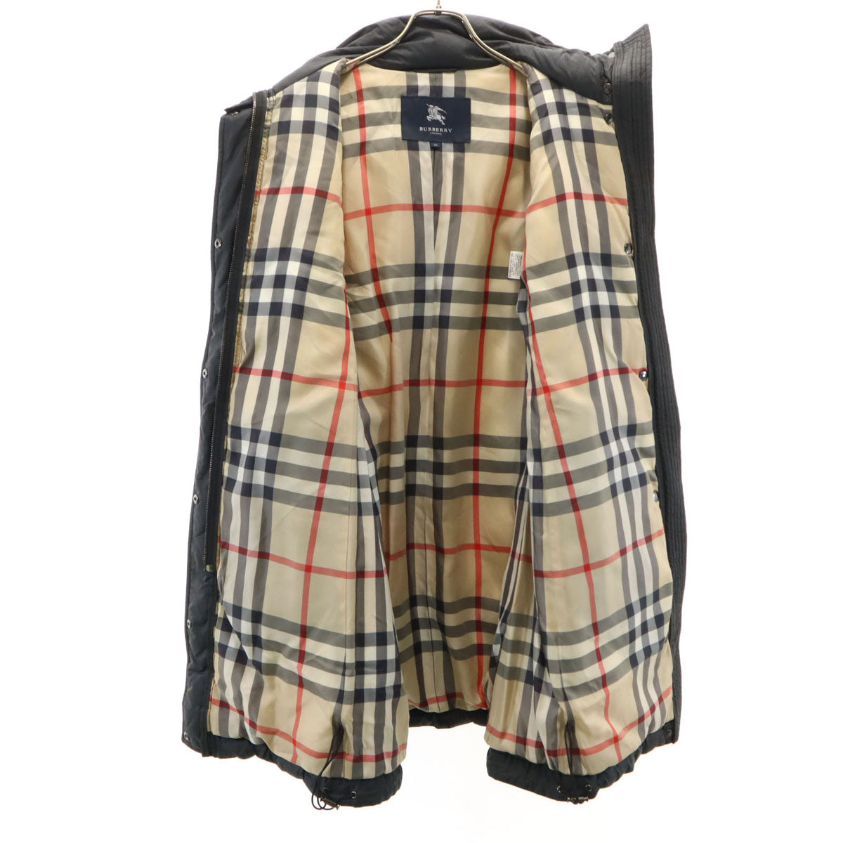 BURBERRY LONDON バーバリーロンドン ダウンコート 40 ブラック 三陽商会 レディース