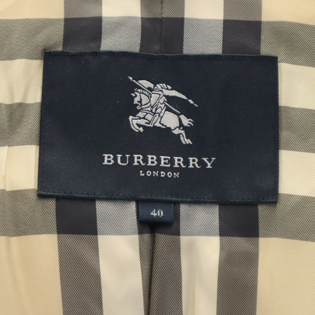 BURBERRY LONDON バーバリーロンドン ダウンコート 40 ブラック 三陽商会 レディース