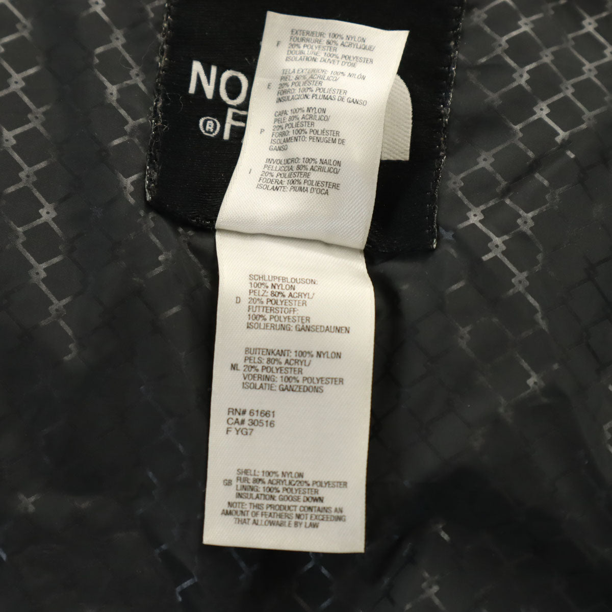 THE NORTH FACE ノースフェイス ダウンジャケット M ベージュ アウトドア TAGW805 メンズ