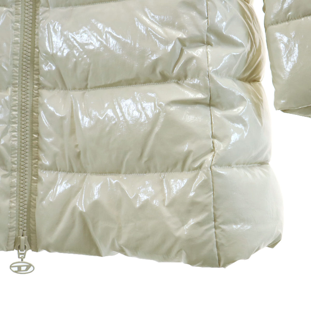 DIESEL ディーゼル 中綿コート M ホワイト レディース