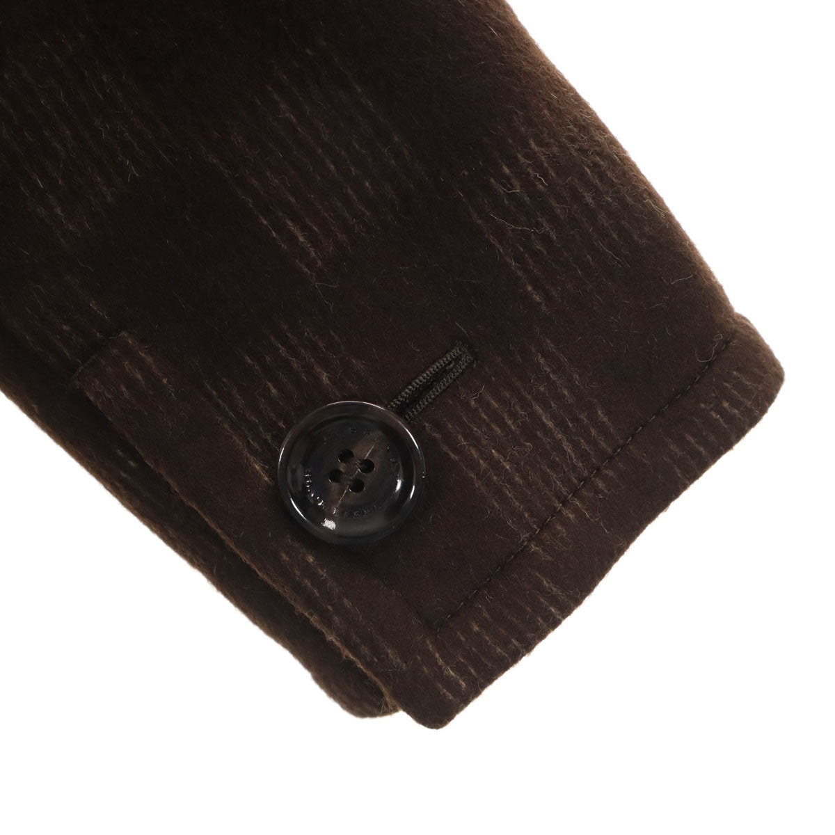 BURBERRY BLACK LABEL バーバリーブラックレーベル 日本製 チェック柄 ウールコート 40 ブラウン 三陽商会 レディース