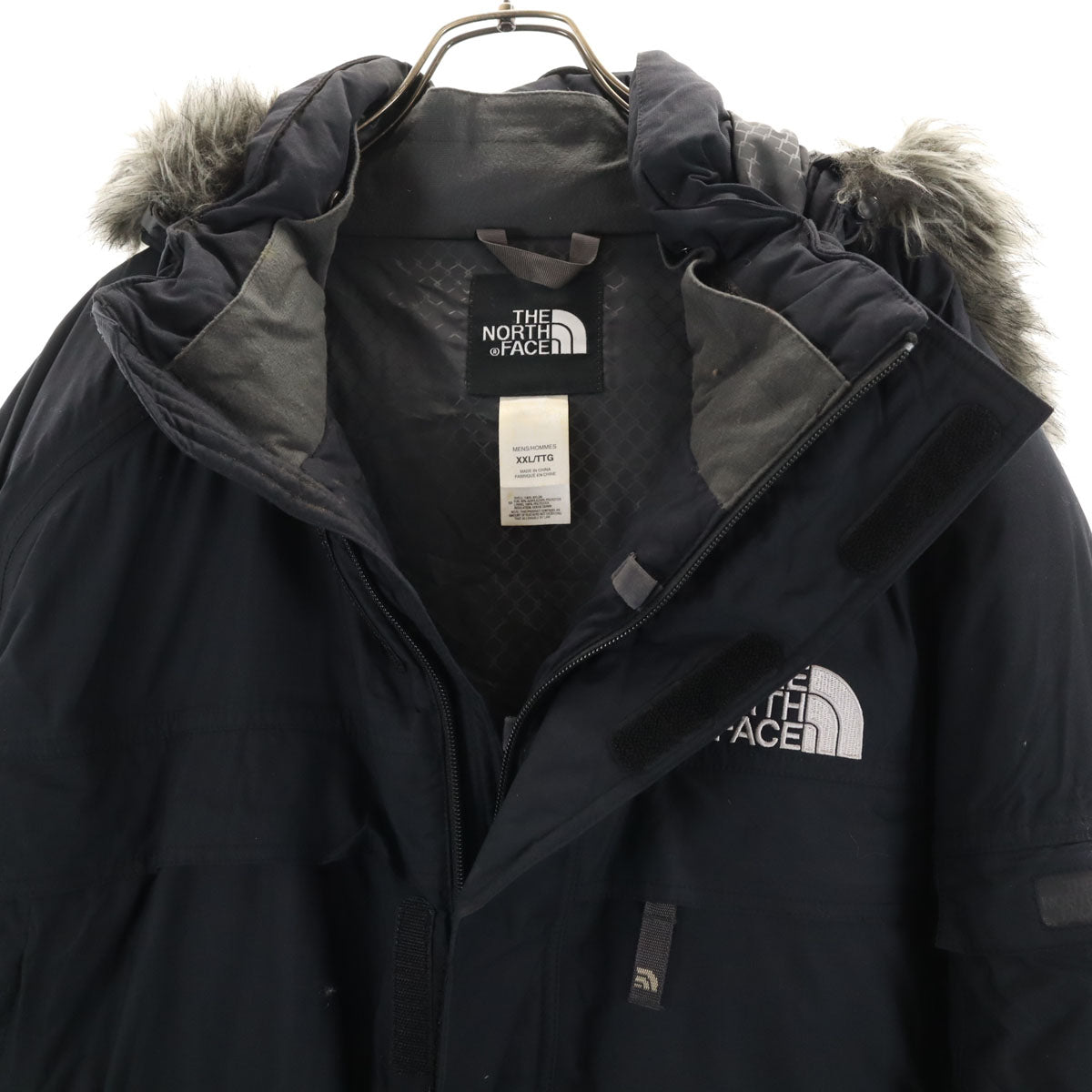 THE NORTH FACE ノースフェイス マクマード ダウンジャケット XXL ブラック ND01556 アウトドア ビッグサイズ メンズ