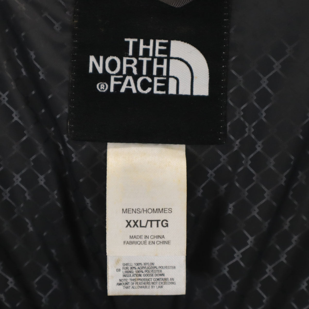 THE NORTH FACE ノースフェイス マクマード ダウンジャケット XXL ブラック ND01556 アウトドア ビッグサイズ メンズ