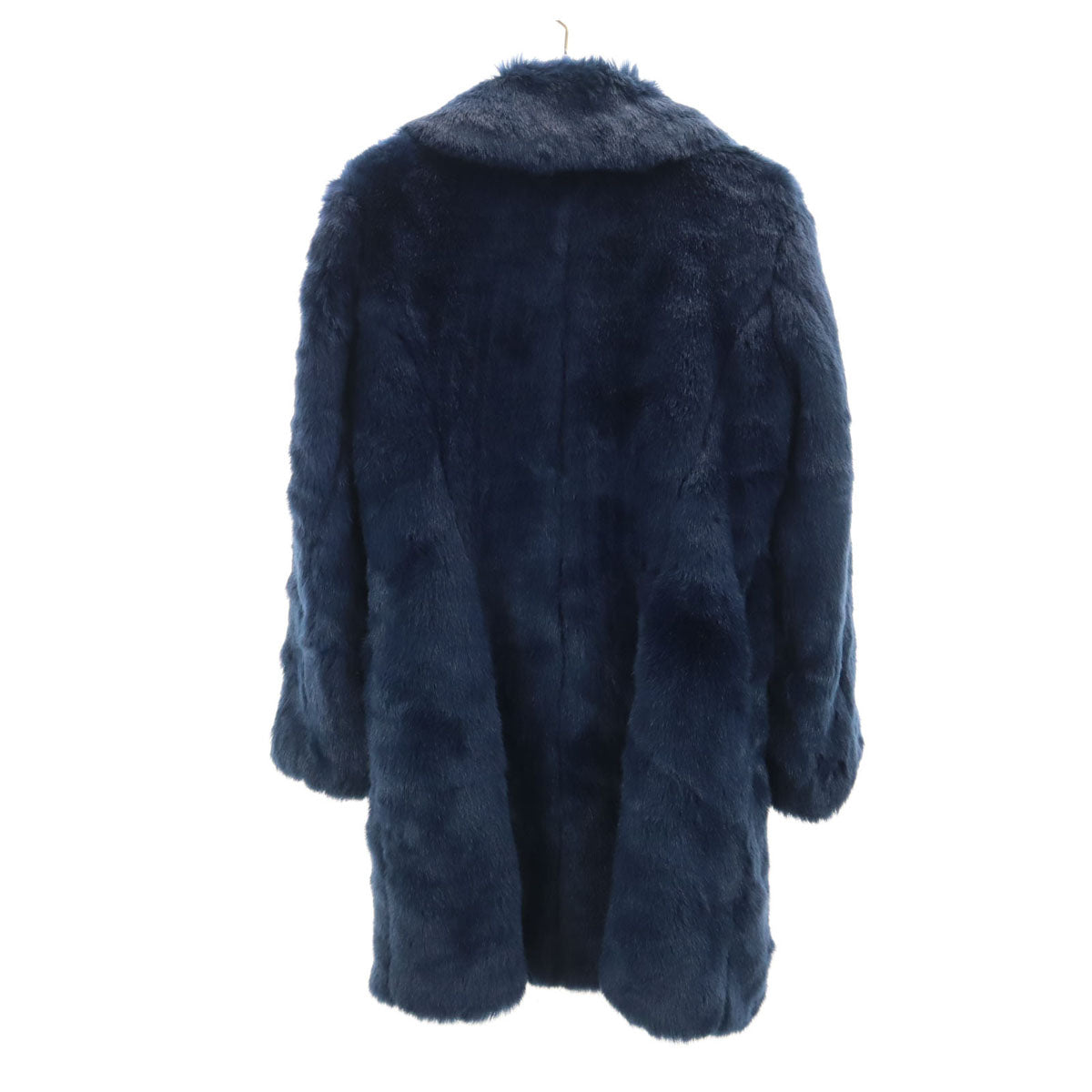 HYSTERICS ヒステリックス 日本製 フェイク ファーコート FREE ネイビー ヒステリックグラマー レディース