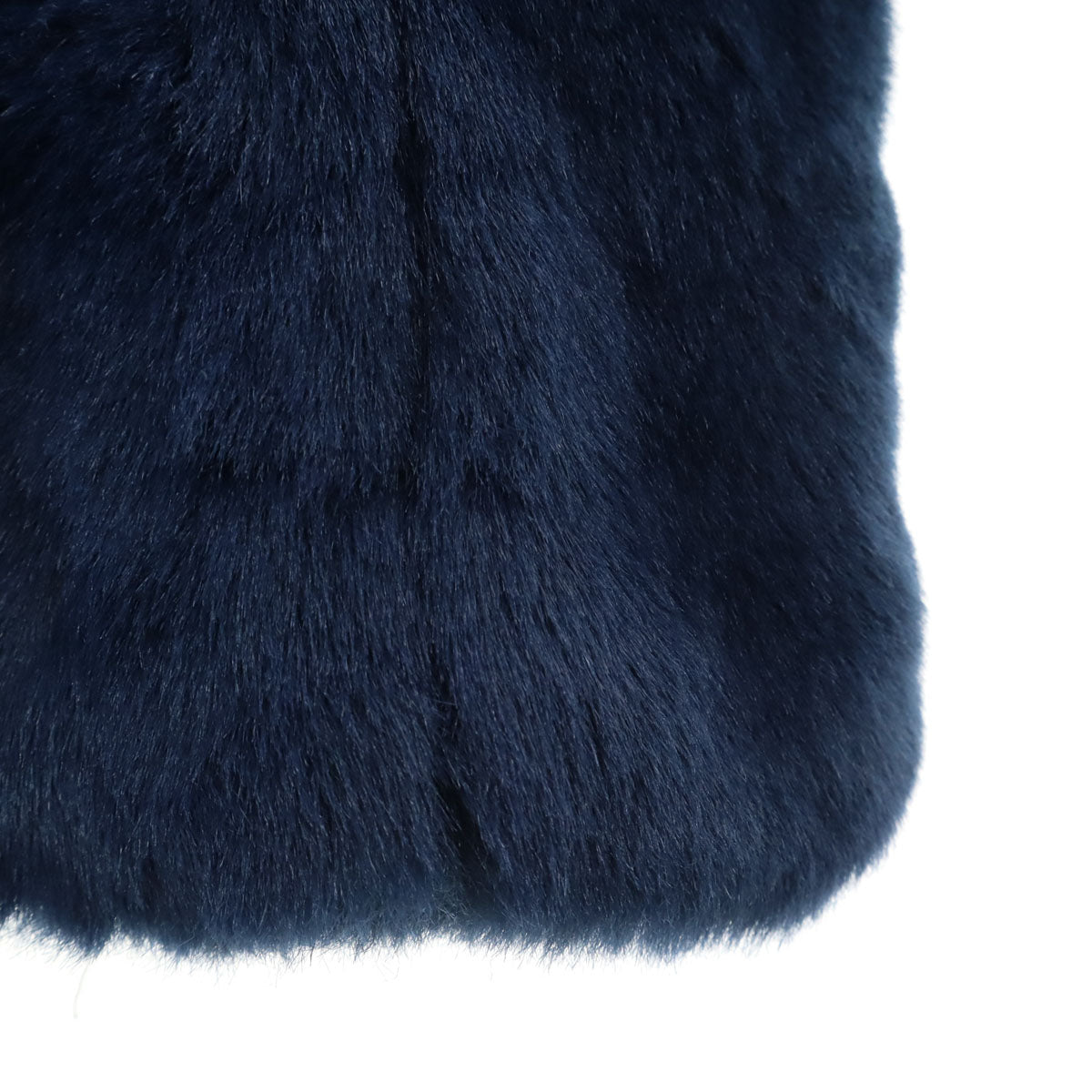 HYSTERICS ヒステリックス 日本製 フェイク ファーコート FREE ネイビー ヒステリックグラマー レディース