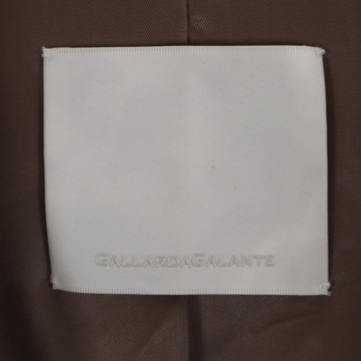 GALLARDAGALANTE ガリャルダガランテ オーバー チェスターコート F ブラウンベージュ レディース