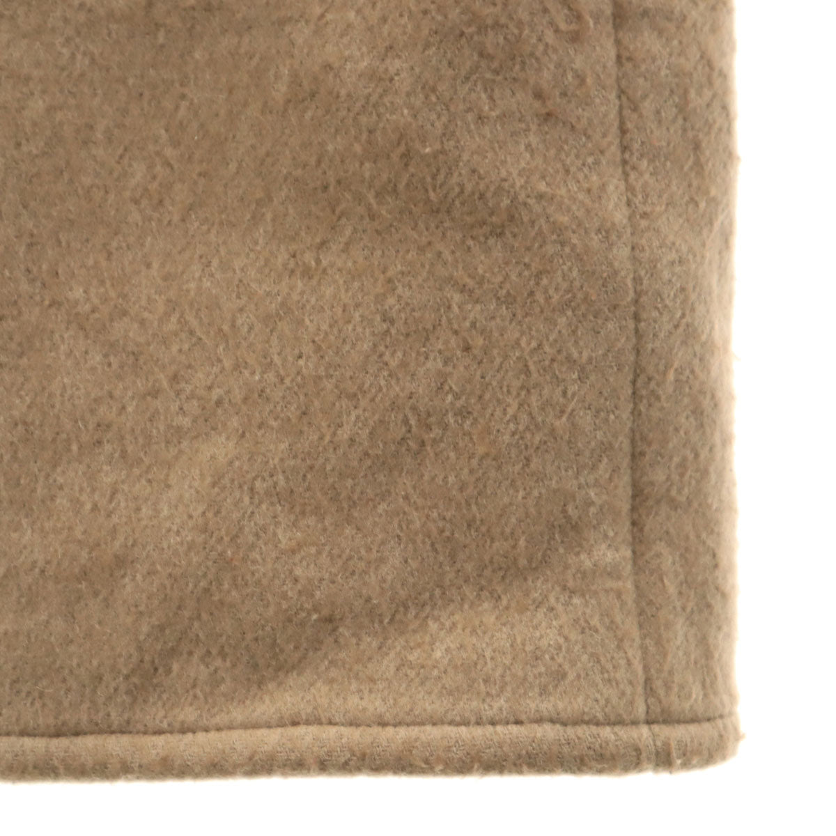 BLUE LABEL CRESTBRIDGE ブルーレーベルクレストブリッジ フーデッド ウールコート 38 ベージュブラウン レディース