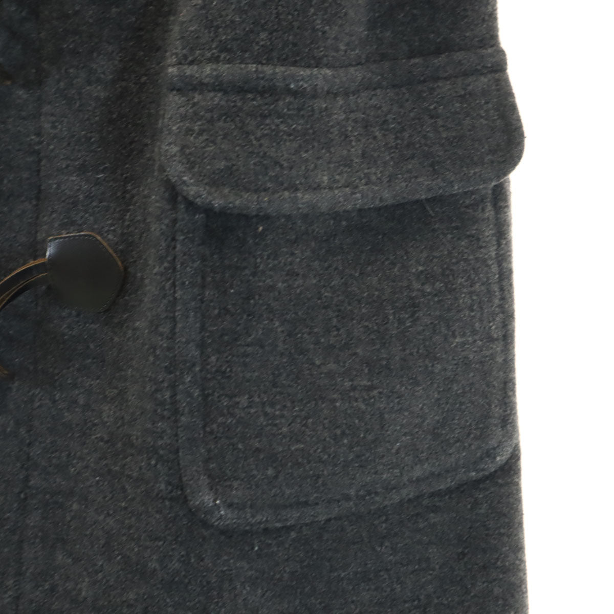 BURBERRY LONDON バーバリーロンドン メルトン ダッフルコート 140A チャコールグレー 三陽商会 キッズ