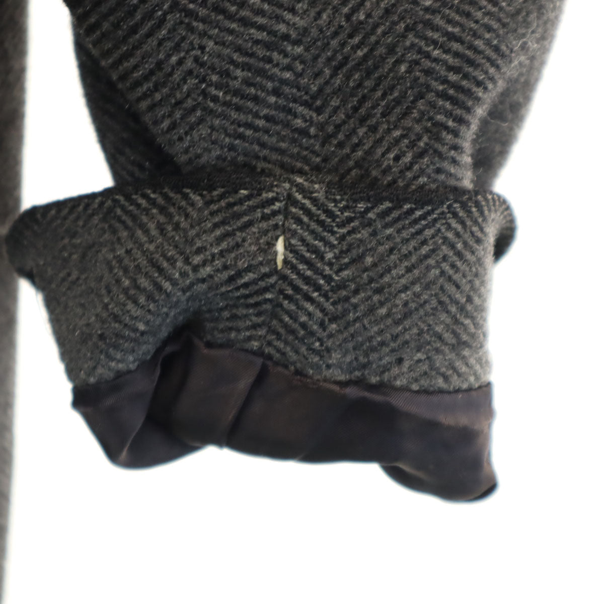 Burberrys OF LONDON BLUE LABEL系 バーバリーズ オブ ロンドン ブルーレーベル 90s オールド ウールコート 38 チャコールグレー レディース