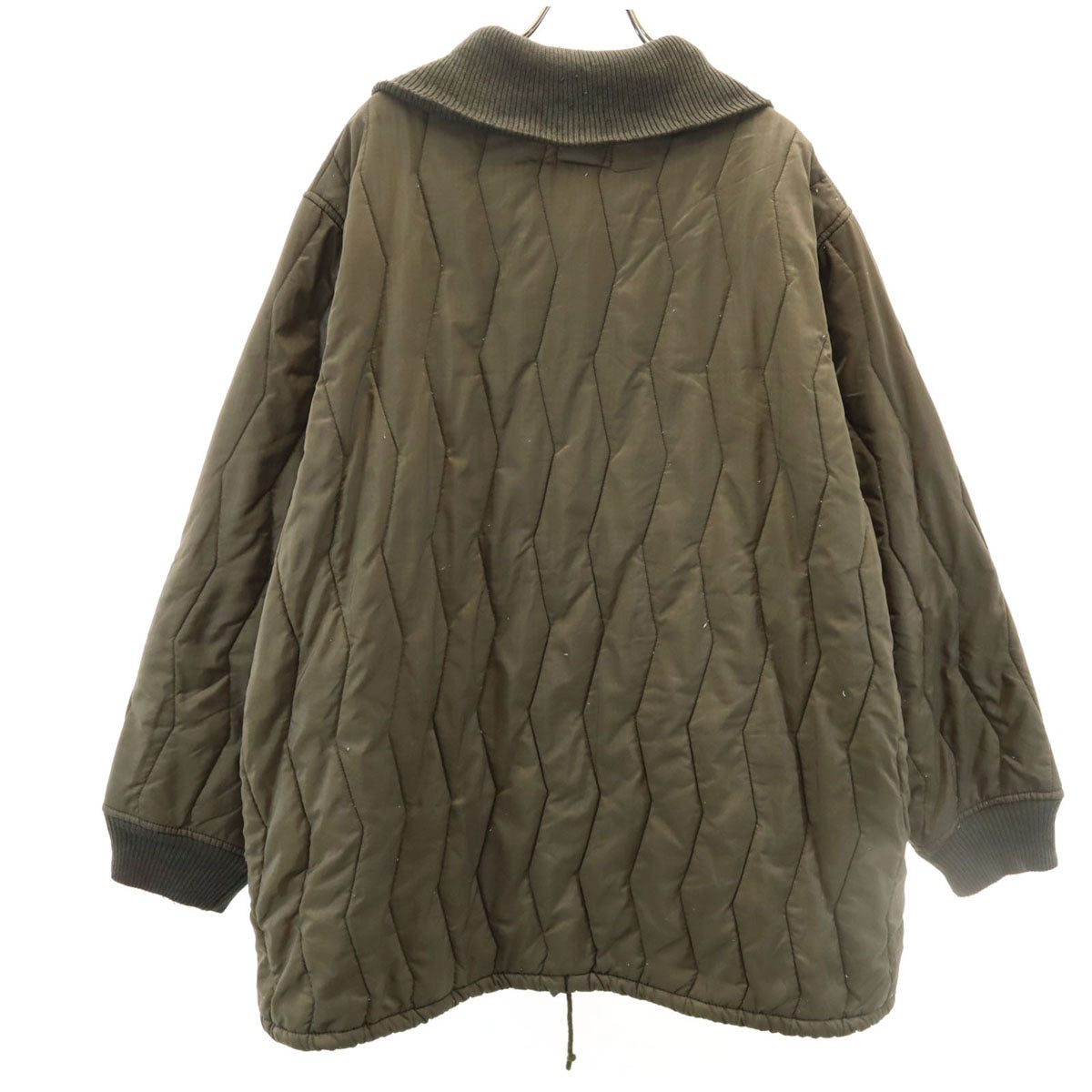 GERMAN MILITARY ドイツ軍 90s オールド キルティングジャケット 11 オリーブ系 ライナー 中綿 メンズ