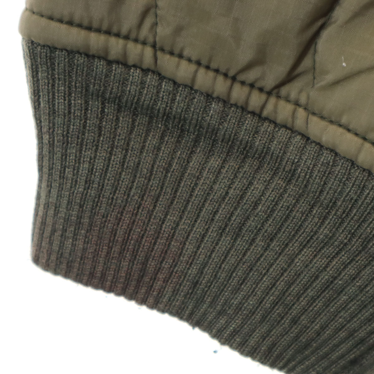 GERMAN MILITARY ドイツ軍 90s オールド キルティングジャケット 11 オリーブ系 ライナー 中綿 メンズ