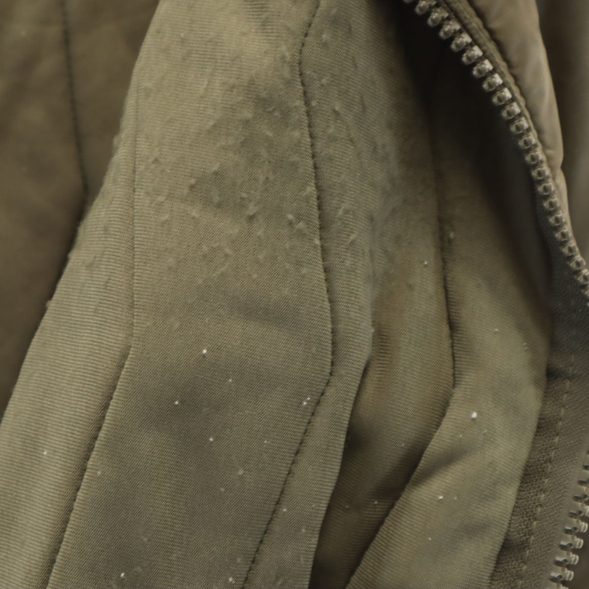 GERMAN MILITARY ドイツ軍 90s オールド キルティングジャケット 11 オリーブ系 ライナー 中綿 メンズ