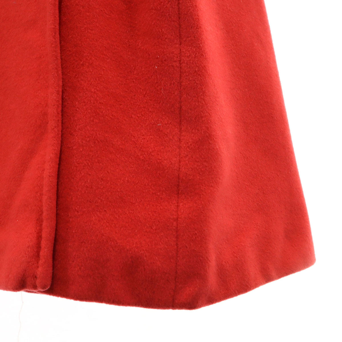 SPORTMAX スポーツマックス イタリア製 ウールブレンド ウールコート 38 レッド レディース