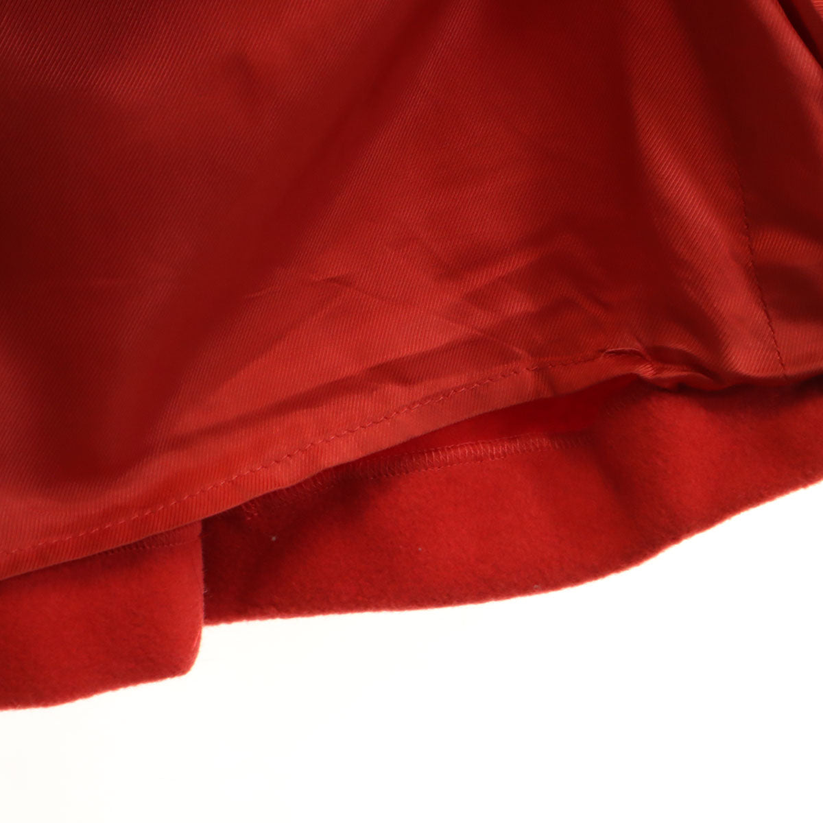 SPORTMAX スポーツマックス イタリア製 ウールブレンド ウールコート 38 レッド レディース