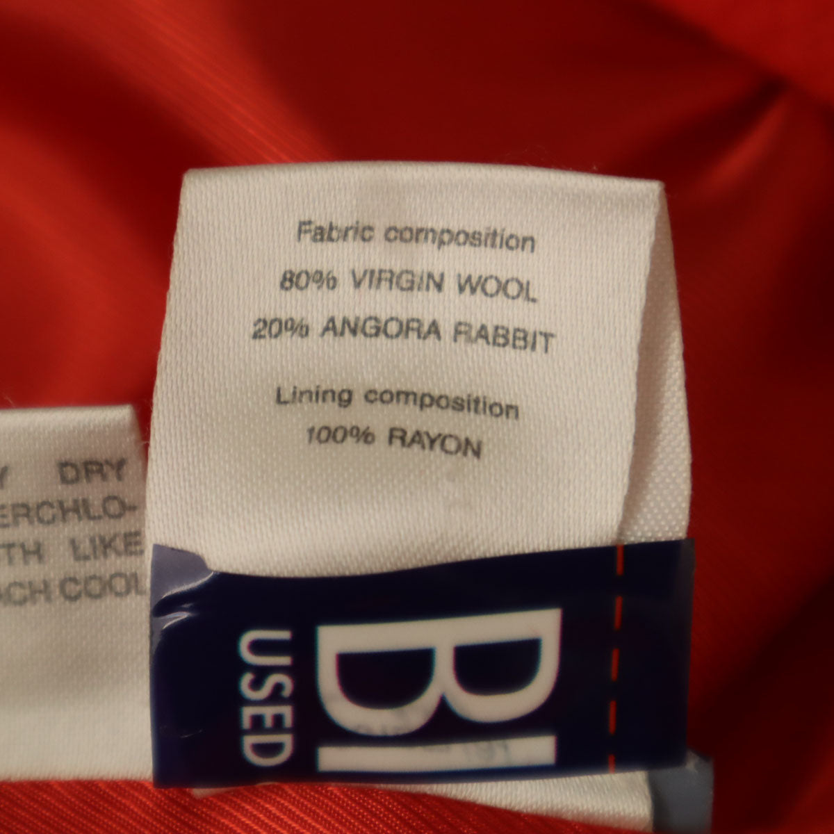 SPORTMAX スポーツマックス イタリア製 ウールブレンド ウールコート 38 レッド レディース