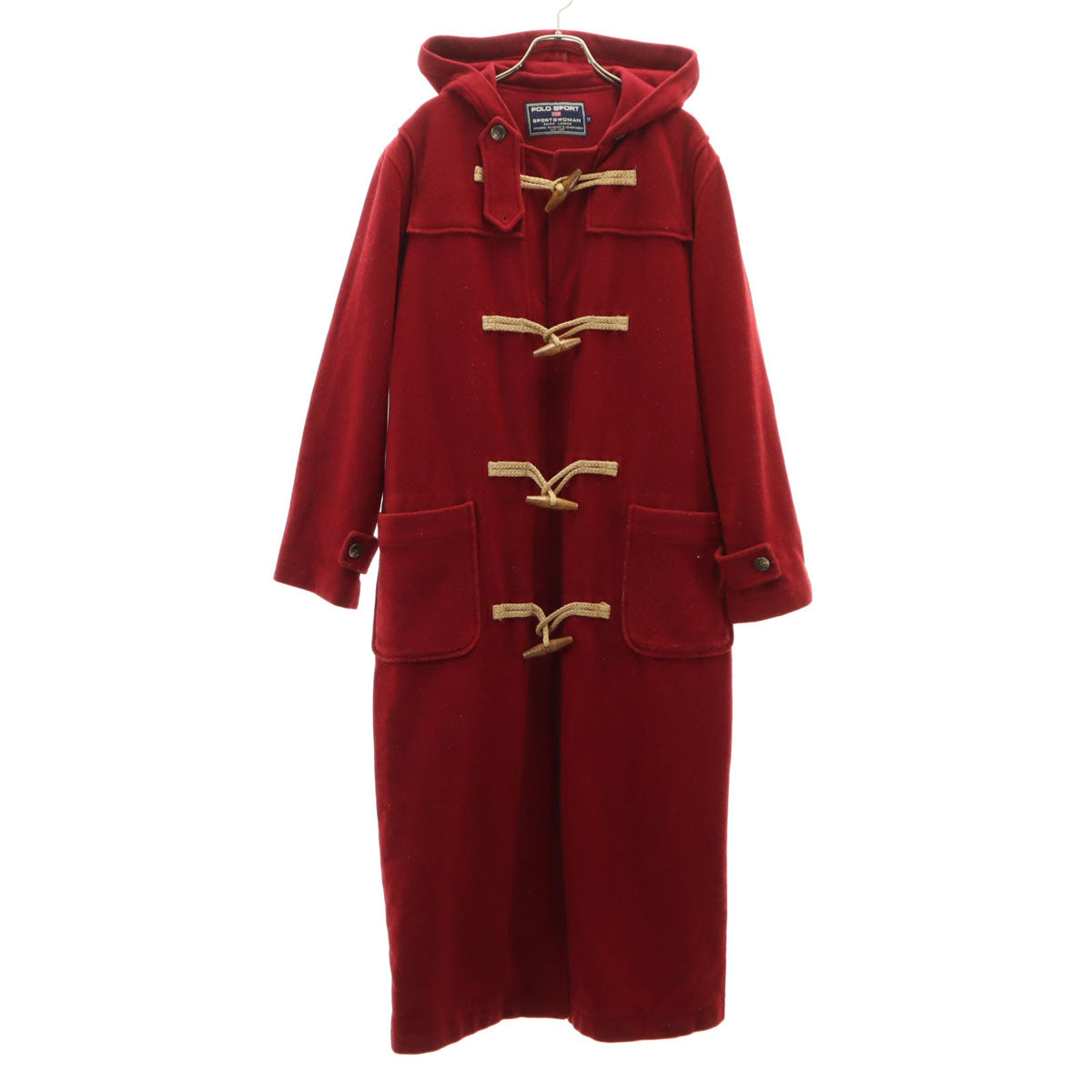 POLO SPORT RALPH LAUREN ポロスポーツラルフローレン ダッフルコート 11 レッド レディース