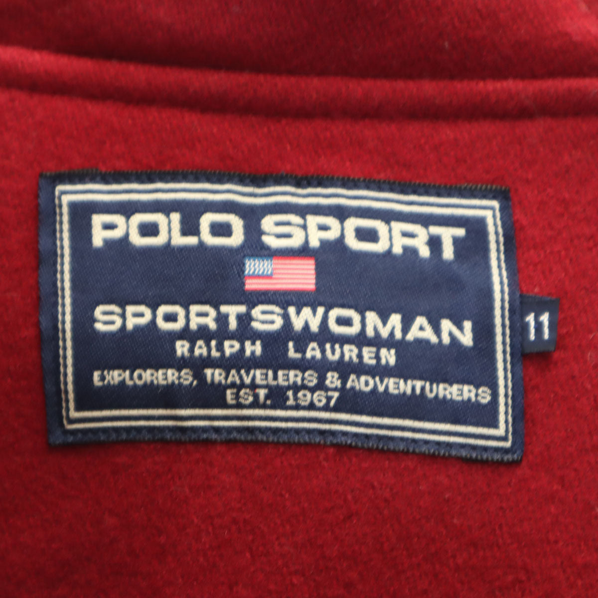 POLO SPORT RALPH LAUREN ポロスポーツラルフローレン ダッフルコート 11 レッド レディース