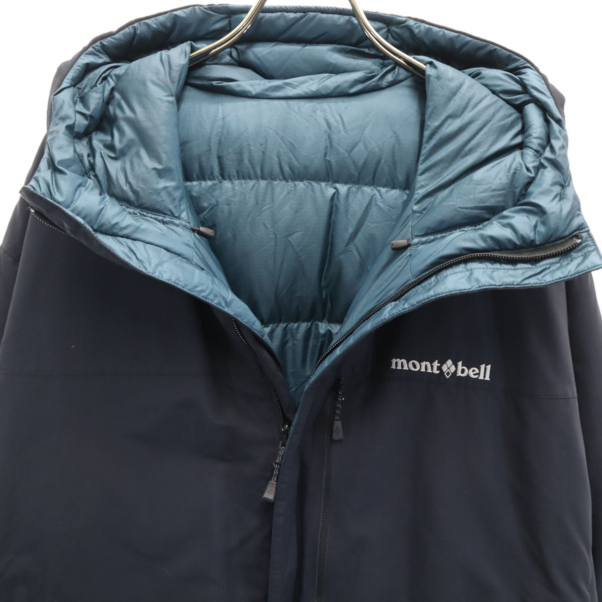 美品 mont-bell モンベル コロラド ダウンコート XL ブラック リバーシブル メンズ
