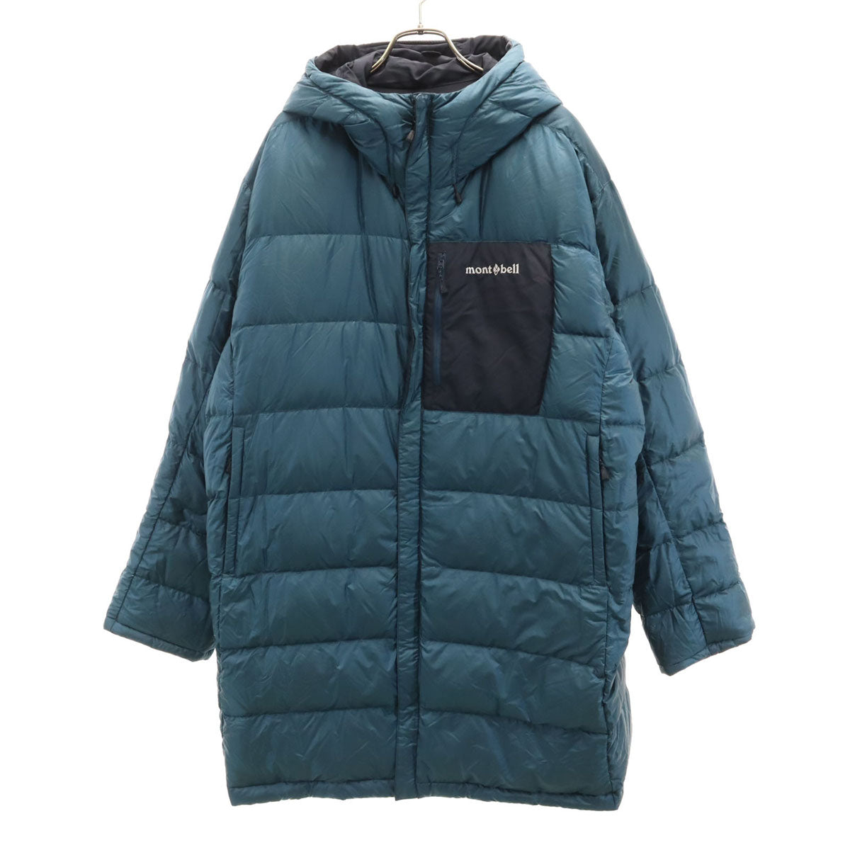 美品 mont-bell モンベル コロラド ダウンコート XL ブラック リバーシブル メンズ