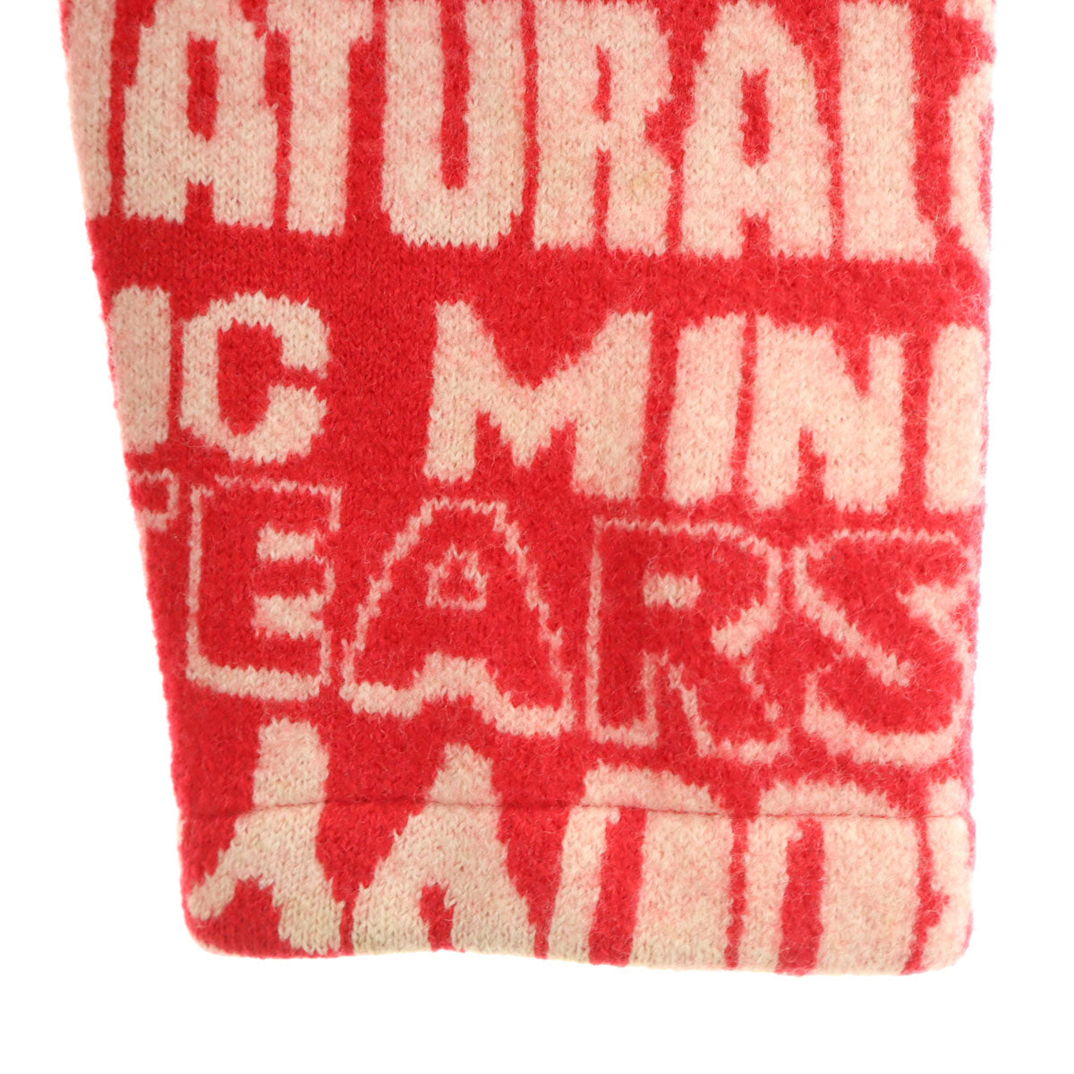 HYSTERIC GLAMOUR ヒステリックグラマー ウール 総柄 ダッフルコート 140 レッド キッズ