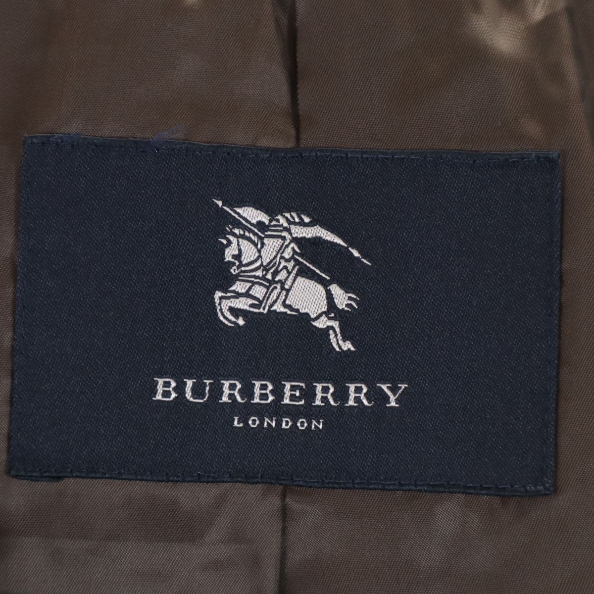 BURBERRY LONDON バーバリーロンドン 日本製 ウールブレンド コート M ブラウン 三陽商会 メンズ