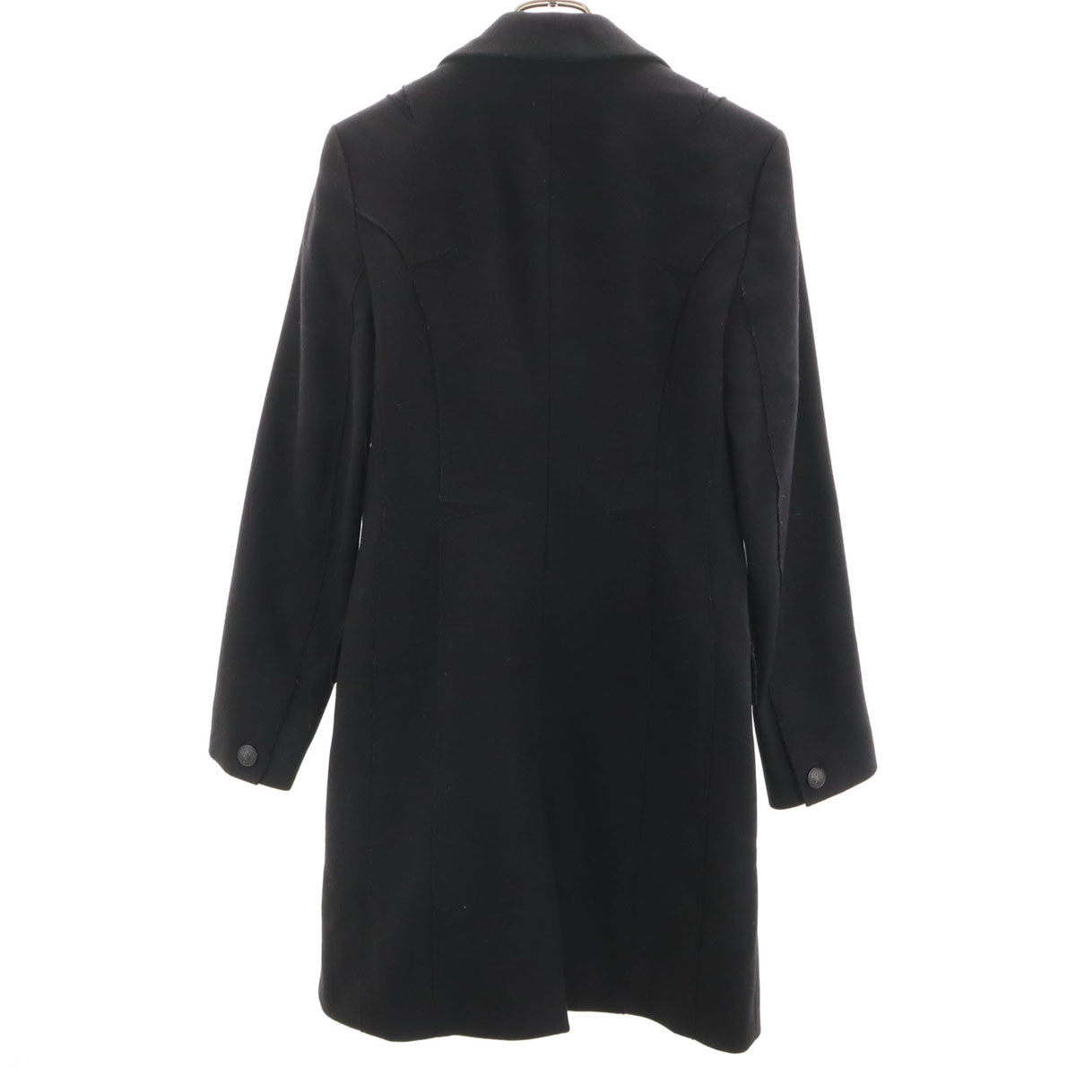 rag&bone NEW YORK ラグアンドボーン ニューヨーク ポルトガル製 ウールブレンド コート S ブラック レディース