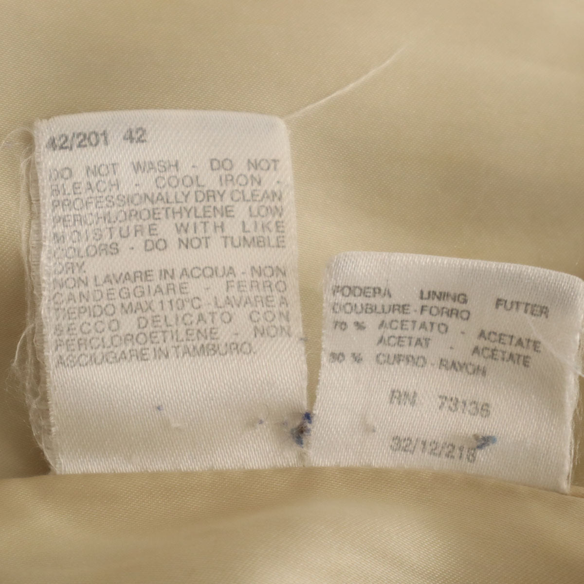 MAX MARA マックスマーラ イタリア製 ウールコート 42 グレージュ レディース