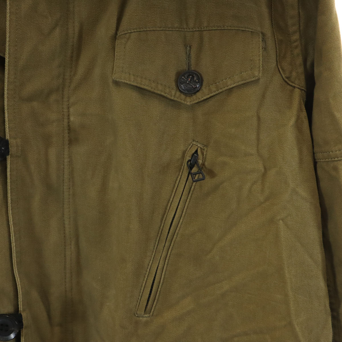 ROEN ロエン ダッフルコート 48 カーキ メンズ