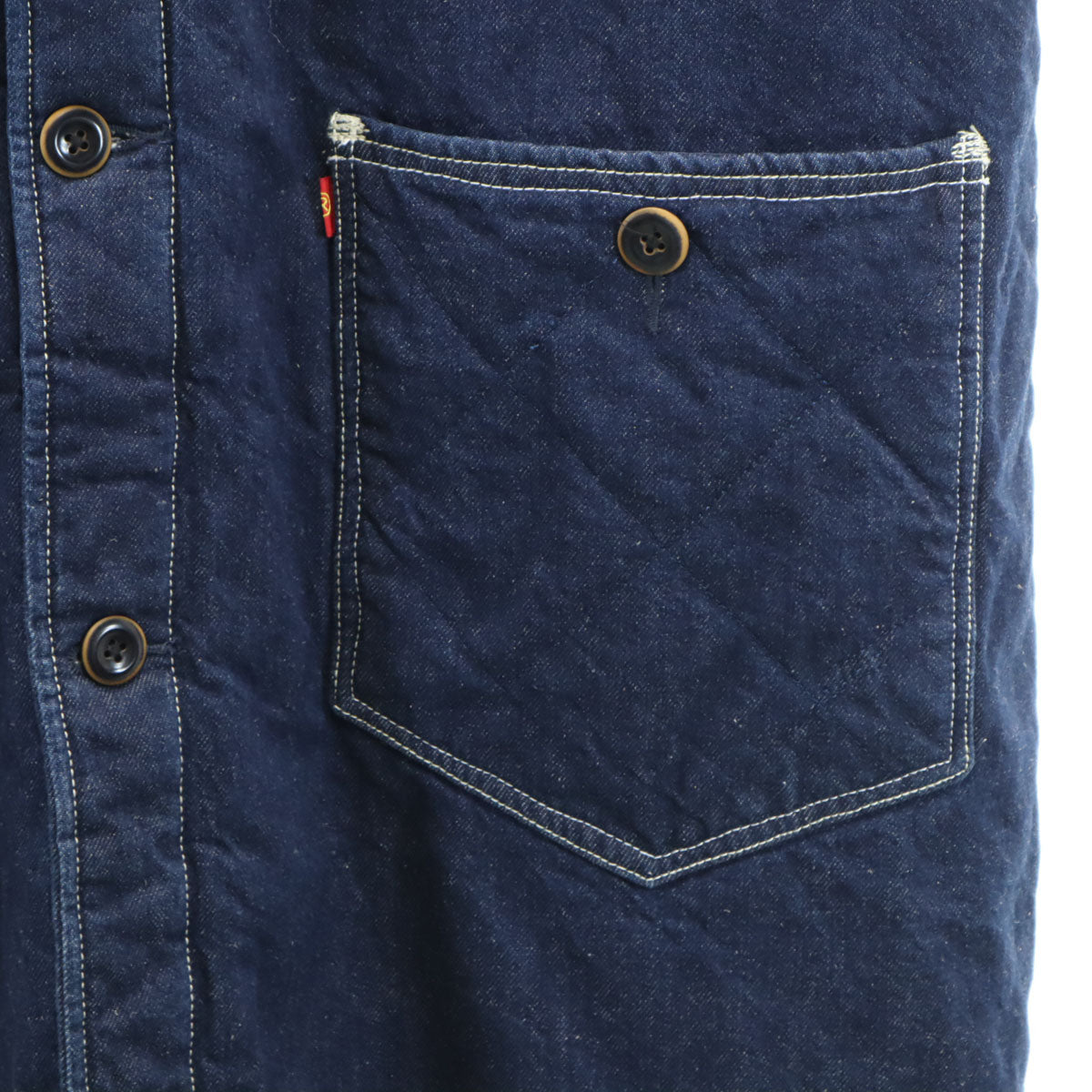 未使用 Levi's RED リーバイスレッド デニムコート L ネイビー 裏ボア メンズ